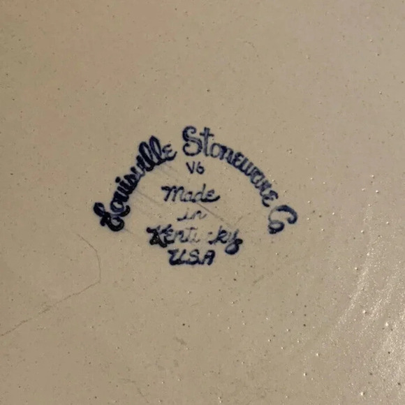 Replacement Louisville Pottery Hand Painted Flower 11” Plate - Made in USA - Picture 4 of 5